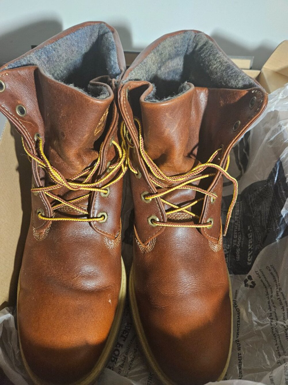 Timberland Earthkeepers Rugged 6" Waterproof Boots – Men’s 11.5 – Anti‑Fatigue –